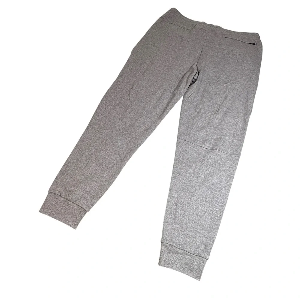Triple Five Soul Mens‎ Chevron Panel Jogger Heather Grey TMF201059 L NWT